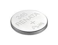 Renata Single Watch Battery Swiss Made Renata 346 or SR 712 SW 1.55V (1 Battery, 346 or SR 712 SW)