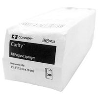 Curity NonWoven Sponge Polyester/Rayon 4-Ply 3 X 3 Inch Square, 9023 - Case of 4000