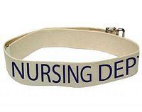 Kinsman Enterprises 80754 Department Labeled Gait Belt, Nursing Dept, 2" Width, 54" Length, 8 Natural