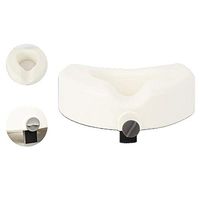 Raised Toilet Seats Medical Elevated and Commode Booster Seat Riser,Bathroom Safety Extender Assists Disabled, Elderly, Handicapped