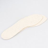 New Women Size 7 Pure 100% Wool Extra Comfortable Eco-Friendly Felt Insoles Shoes Classic Style