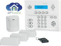 GE Security 80-649-3N-XT Simon XT Crystal Package C5 w/o X10: Control, Battery, Class II Transformer, Phone Cord, RJ31X Jack, Video, (3) Crystal Door/