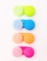 New Revolutionary POP Contact Lens Case Self Rising 3 per Order Pink Colour