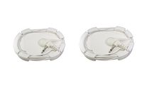 2 Sets of Healthmateforever Electrode Patches Pads Holder/Electrode Wire Holder, Stick Board for Massager ditigal Palm Massager Including one Pair Pads and Wire as Shown in The Picture (C) 2.5mm Wire