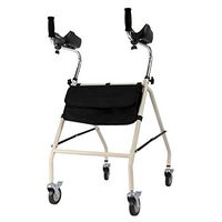 Luxury Walker- Drive Folding Light Weight Medical Walking Frame for Elderly, Seniors, Handicap, Disabled Max 180 kg (400 lbs)