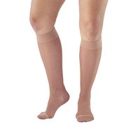 Ames Walker AW Style 16 Sheer Support 15 20mmHg CT Knee High Stockings LtNude MD