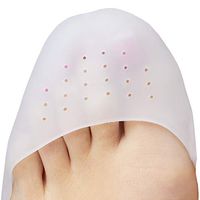 NatraCure All Gel Toe Protector Cushion - Medium - (1 Pair) - Helps Soothe Blisters, Calluses, Ball of Foot Pain