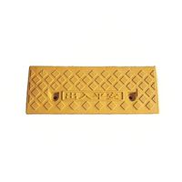 Simple Edge Threshold Ramp, Light Bike Ramp, Portable Folding Luggage Ramp Entry Ramp for Wheelchairs Or Scooters (Size: 50 10 5cm)