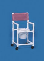 IPU Standard Commode / Shower Chair - VL SC20 P BLUEEA - 1 Each / Each