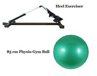 ACCO Physiotherapy Heel Strecher Heel Exerciser & Yoga Fitness 85 cm Gym Ball