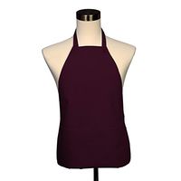 Adult Bib - Covered with Care Assorted Colors Available! (Burgundy)