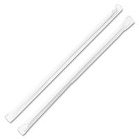 Genuine Joe Jumbo Translucent Straight Straws