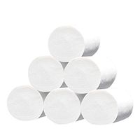 6 Roll Paper Bulk, Household 4 Ply Paper Towels, Silky & Smooth Soft Toilet Paper, Soft Skin-Friendly Tissue Paper Kitchen Paper (White)