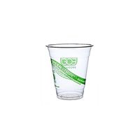Eco-Products GreenStripe Renewable & Compostable Cold Cups, 12 oz, Case of 1000 (EP-CC12-GS)