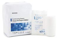 McKesson White Conforming Bandage Sterile 4" X 4-1/10 Yd 16-019 96 /Case