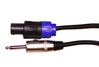 DS18 C530FT-10pk Speakon Male Connector to 1/4-Inch Male 16GA 30-Feet Pro Audio Speaker Cable, 10-Pack