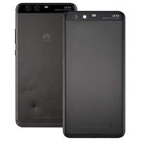 JUNXI Phone case Phone Cover for Huawei P10 Plus Battery Back Cover(Gold) Highly Recommended (Color : Obsidian Black)