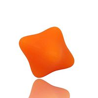 WJL Yoga Massage Ball, Perfect Trigger Point Treatment, myofascial Release, deep Tissue Massage, Yoga - Designed to Relieve Stress and Relax Tight Muscles (Color : Orange, Size : 2inx2in)
