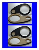 2 Pair 8" Wood Ring RING-8CTW MDF Black Carpet Pipeman'S Nippon America Tweeter