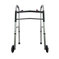 CHAIR Medical Rehab Chair, Wheelchair,Lightweight Folding Adjustable Walker Driving Medical, Twisted Folding Walker Elderly Walker Rehabilitation Walker