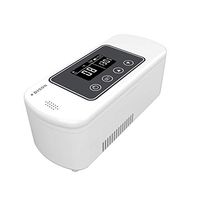 Rechargeable LCD Display 2-8°C Insulin Cooler -Portable High Volume Portable Insulin Cooler Refrigerated Box with Bag Mini Fridge for Home,Car,Travel,Camping