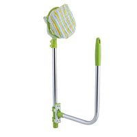 Hrise High-rise U Shape Telescopic Window Glass Mirror Cleaning Kit Set Multi-Functional Cleaner