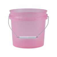 Leaktite Translucent Pink 1 Gallon Pail