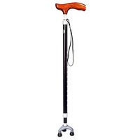 Crutches Canes Solid Wood Aluminum Mahogany Head Walking Stick Super Light Retractable Hand Crutch Non-Slip Wood The Elderly Old Age Elderly handrails