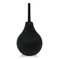 Health&Balance Enema Bulb (7 OZ) Easy to Use Medical-Grade Home Enema for Constipation, Fatigue, Hemorrhoids and Weight Issues (Black)