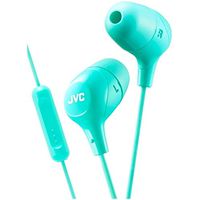 JVC - FX38 M E In-Ear Headphones with 1-Button Remote Control and Microphone Green