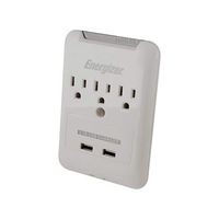 Premier Energizer 3 Outlet Wall Tap - White