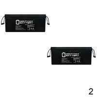 Mighty Max Battery 12V 200Ah 4D SLA AGM Battery Replacement for Golf Cart - 2 Pack Brand Product