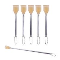 Xiangfeng 5 Pack Portable Telescopic Back Scratcher Extendable Scratching Massage Kit Claw Itch Backscratcher Scratching Tool for Men Women