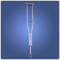 Invacare Quick-Change Crutches Adult. For patients 5' 1" - 5' 8" Height adjusts 43" - 50". Weighs 3lbs 8oz. by Rolyn Prest