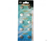 Vinnic LR44 Alkaline Watch Batteries L1154 10pk A76PX AG13