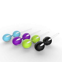 RONSHIN Women Silicone Waterproof Kegel Balls Vaginal Exercise Training Ball Bladder Control and Pelvic Floor Exercises Ball Black