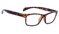 Design Reading Glasses with Spring-Hinges for Men and Women（DEMI，+2.25）