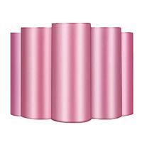 Freeby Small Trash Bags, 4 Gallon Garbage Bags Thin Material for Office, Home Waste Bin, Kitchen, 150 Counts 5 Color (Pink)