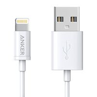 Anker Lightning Cable / iPhone Charging Charger Cable (3ft), MFi Certified for iPhone XS / XS Max / XR / X / 8 / 8 Plus / 7 / 7 Plus / 6 / 6 Plus / 5S (White)