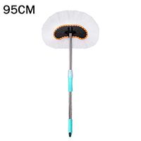 Car Adjustable Telescopic Wiping Soft Milk Wash Brush Tool Silk Mop Cleaning