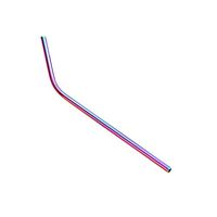 Trenton Stainless Steel Straws for 30oz 20oz Tumblers Cups Mugs, Reusable Metal Straws Bent Neon