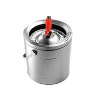 LIUFS-Mop Head Home Rotary Mop Free Handwash Cleaning Tool Mop Household Washing One All Steel Stainless Steel Rotary Mop Bucket Single Barrel (Size : 6 mop heads)