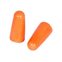 Black & Decker BD700 Disposable Foam Earplugs, Orange, 6 pair