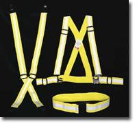 Mutual 14509 Reflective Elastic Armband with Velcro Closure, 15" Length x 1-1/2" Width, Lime