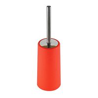 Liangxiang Stainless Steel Toilet Brush with Holder Bathroom Toilet Clean Set (Style-red)