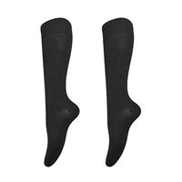 Putars Ready Stock 1 Pair Korea Pure Color Comfortable Less Than Knees Length Socks
