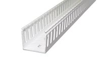 WireRun Open Slot Wire Duct, 1" W x 2.5" H x 6.56f