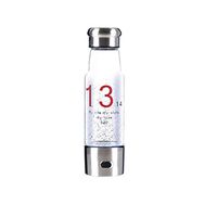 LOVEPET Portable 3 Minute Hydrogen-Rich Water Bottle Rechargeable High Concentration Hydrogen Generator Glass Bottle Anti-Aging Anti-Oxidation Alkaline Water Generator