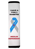 Medical Alert Seat Belt Cover (Type 2 Diabetes)