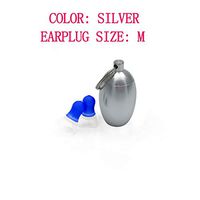 1 Pair Noise Cancelling Ear Plugs Waterproof Soft Silicone Earplugs Anti-Noise Ear Protectors For Sleeping Swimming Flight